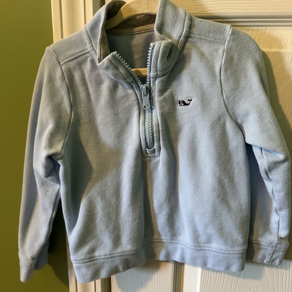 Blue Vinyard Vines Quarter Zip